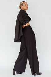 Sloan Side Pocket Trouser Pants Black